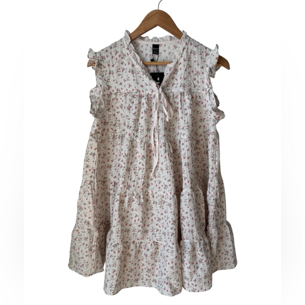 WESTFADE Floral Sleeveless Mini Dress